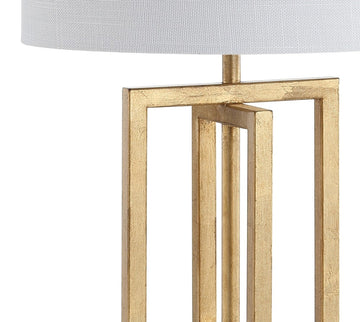 Anya 20.25" Metal/Marble LED Table Lamp - JONATHAN Y